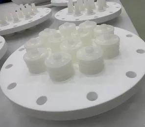 Plat penopang PTFE murni dan distributor berlapis PFA