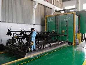 Pelapisan ETFE untuk pengaduk industri berukuran besar