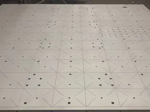 Pelat dasar untuk sistem pembersih wafer
