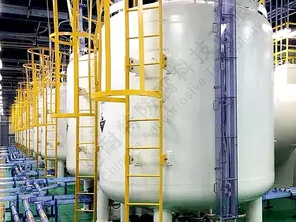 Lining New-PTFE untuk tangki asam fluorida kelas elektronik