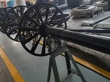 Pengaduk bentuk custom dengan pelapisan PFA