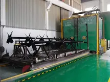 Pengaduk berukuran besar dengan pelapisan ETFE