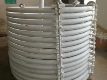 Kumparan pemanas internal kepang PTFE untuk reaktor