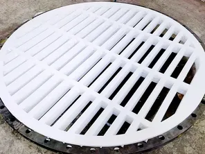Plat penopang PTFE cetak