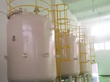 Tangki 10m³ berlapis PFA untuk penyimpanan asam sulfat kelas elektronik