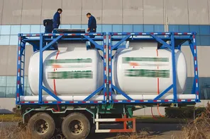 Kontainer Tangki dengan Lining Fluoropolimer untuk Industri Semikonduktor